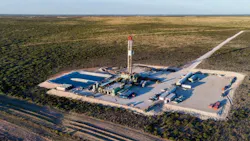 drilling rig on US land drilling rig on US land