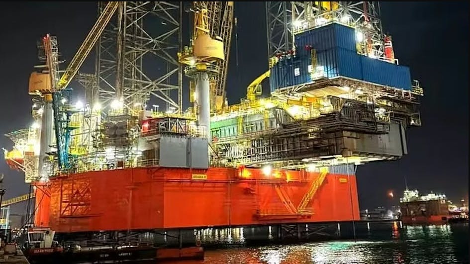 Borr Arabia III drilling rig