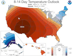 8-14 day temperature outlook 8-14 day temperature outlook