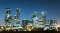 Borouge Ruwais petrochemical complex. Borouge Ruwais petrochemical complex.