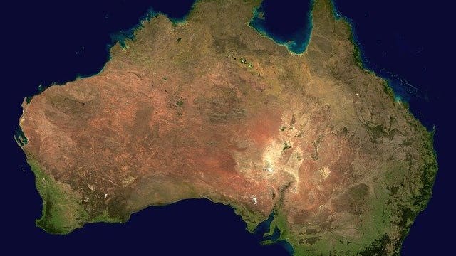 Australia outline