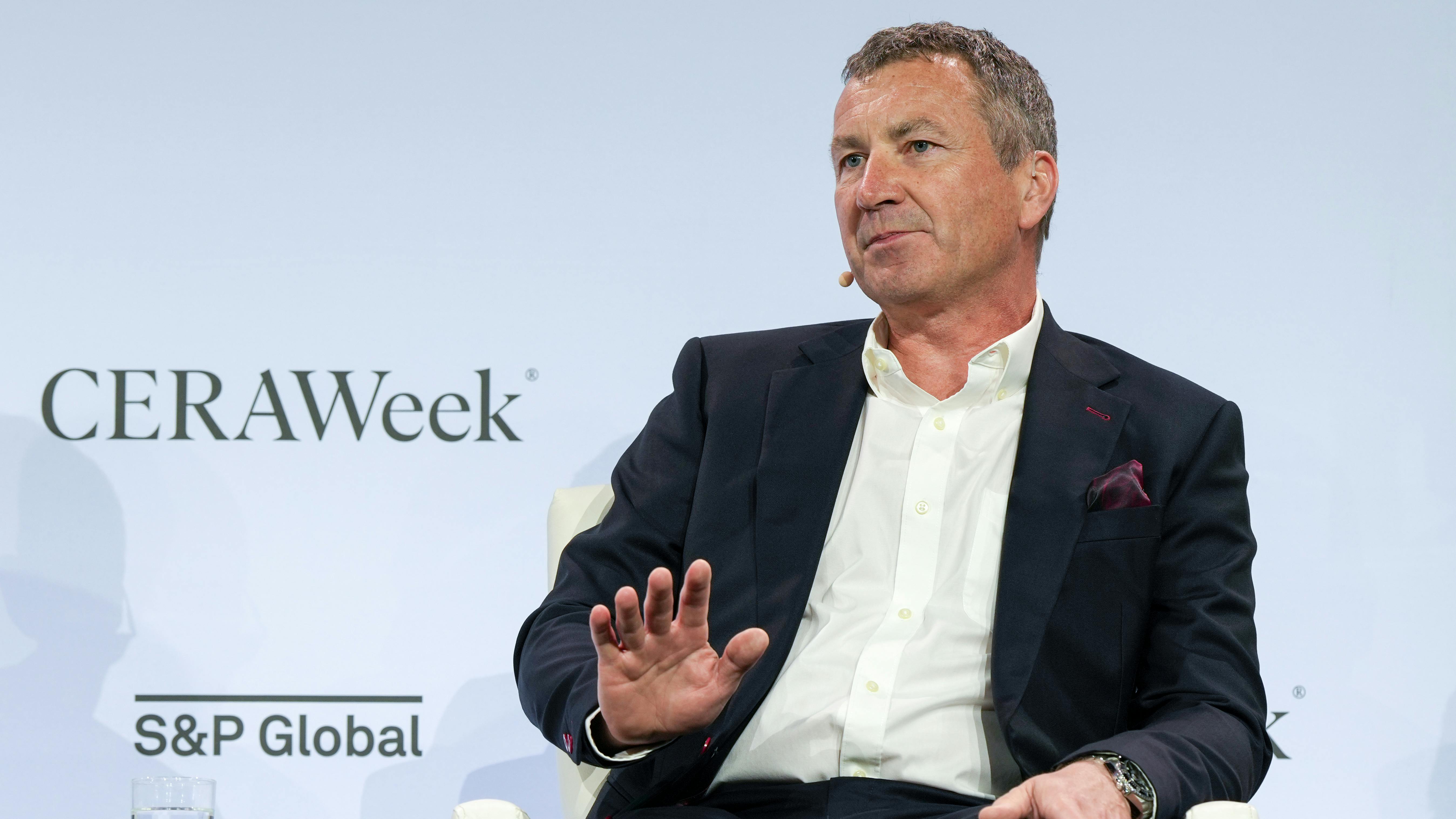 John Ardill, ExxonMobil talks at CERAWeek