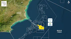 Marlim Sul field location offshore Brazil on map Marlim Sul field location offshore Brazil on map