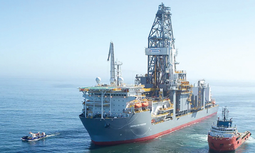 The Dover discovery was drilled by the Transocean Deepwater Poseidon ultra-deepwater drillship.