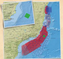 TGS Olho de Boi survey area in Brazil TGS Olho de Boi survey area in Brazil