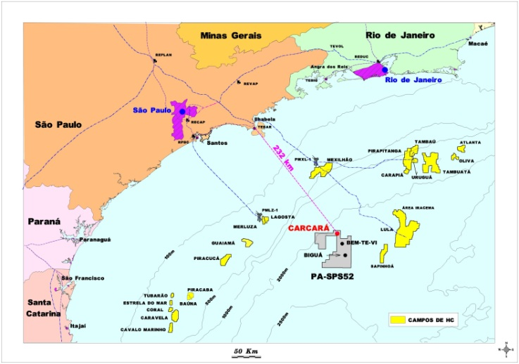 Petrobras Santos basin Carcara well