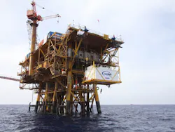BD-1 platform offshore Libya BD-1 platform offshore Libya