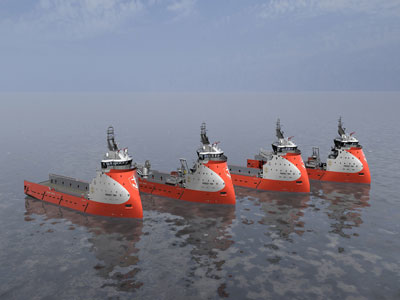 Golden Energy Offshore platform supply vessels