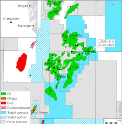 Operator Statoil reports proved new oil resources in the D-structure in the vicinity of the North Sea's Grane field. Operator Statoil reports proved new oil resources in the D-structure in the vicinity of the North Sea's Grane field.