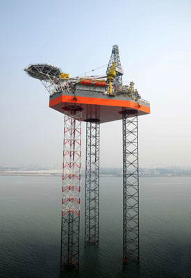 Jindal Explorer jackup drilling rig