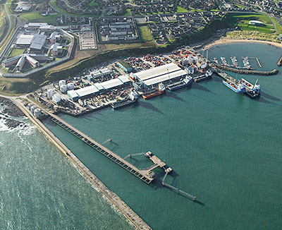 Peterhead offshore supply base