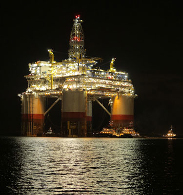 Chevron&rsquo;s Big Foot semisubmersible production platform