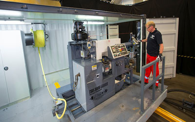 Trelleborg Offshore&rsquo;s mobile coatings unit