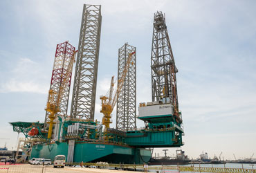 Butinah jackup drilling rig