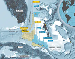 Map of BPC's licenses offshore the Bahamas Map of BPC's licenses offshore the Bahamas