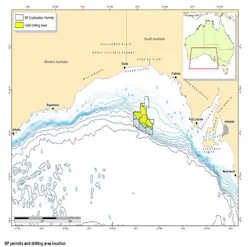 BP permits and drilling area location offshore South Australia BP permits and drilling area location offshore South Australia