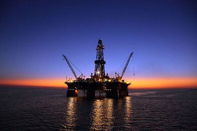 Sardar-e Jangal oil field in the Iranian sector of the Caspian Sea