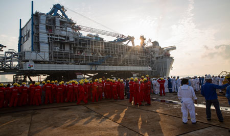 Ivar Aasen platform deck