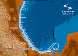 Buscador Near-Shore 2D seismic survey offshore Mexico Buscador Near-Shore 2D seismic survey offshore Mexico