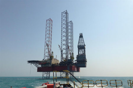 AOD I jackup drilling rig
