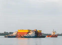 Jacket for the offshore ice-resistant stationary platform #2 for the V.Filanovsky field Jacket for the offshore ice-resistant stationary platform #2 for the V.Filanovsky field