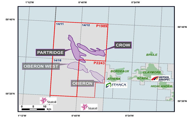 Partridge prospect in the Jura sub-basin of the Outer Moray Firth offshore northeast Scotland