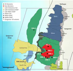 FAN South-1 exploration well into the deepwater South FAN prospect offshore Senegal FAN South-1 exploration well into the deepwater South FAN prospect offshore Senegal