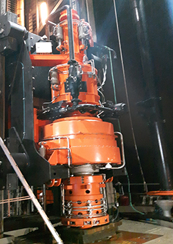 Continuous drilling and circulation unit