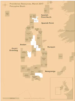 Porcupine basin offshore Ireland Porcupine basin offshore Ireland
