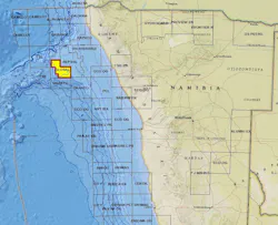 block PEL 0029 offshore Namibia block PEL 0029 offshore Namibia