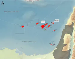 Karish and Tanin gas fields offshore Israel Karish and Tanin gas fields offshore Israel