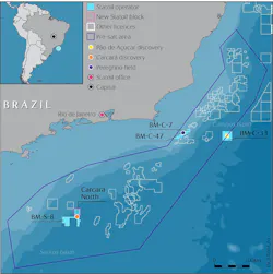 BM-S-8 license in the Santos basin offshore Brazil BM-S-8 license in the Santos basin offshore Brazil