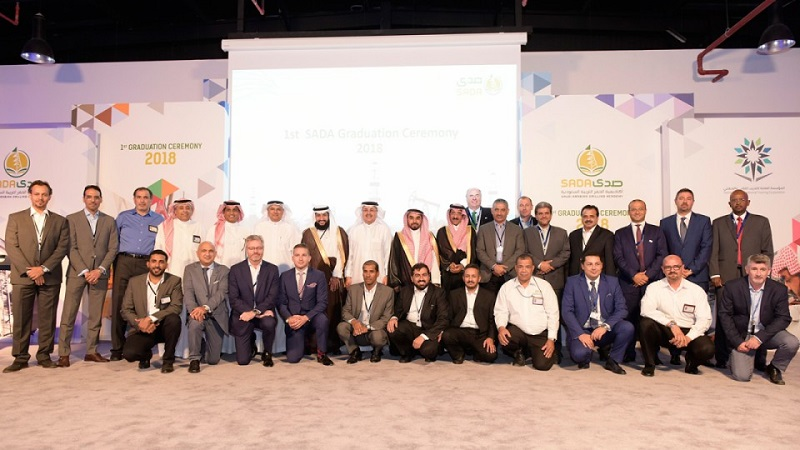 First group of graduates from the Saudi Arabian Drilling Academy