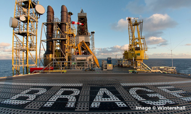 Brage platform offshore Norway