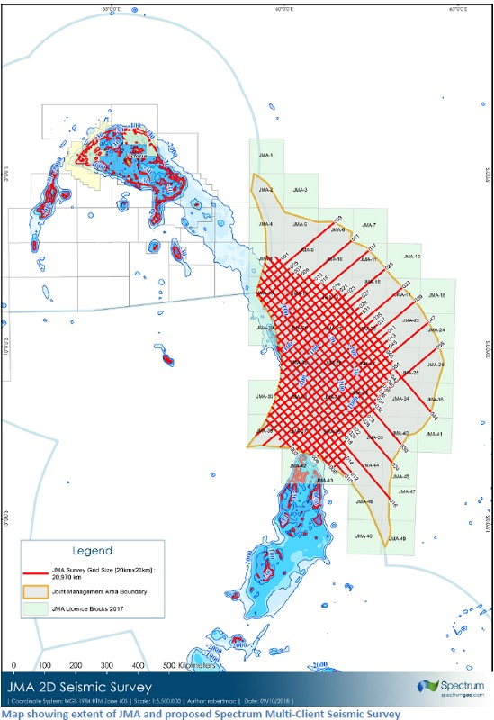 Joint management area offshore Mauritius and the Seychelles