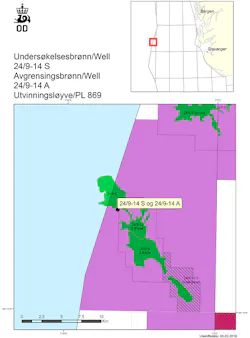 Wells 24/9-14 S and 24/9-14 A offshore Norway Wells 24/9-14 S and 24/9-14 A offshore Norway