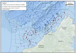 Offshore Sabah and Sarawak basins in northwest Borneo Offshore Sabah and Sarawak basins in northwest Borneo