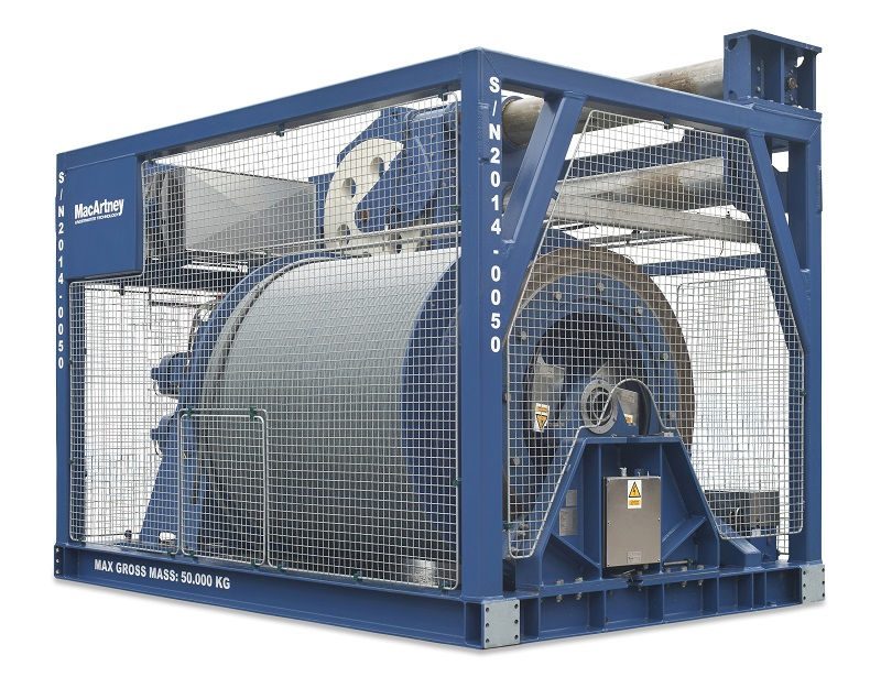 MacArtney&rsquo;s MERMAC R40 AHC winch