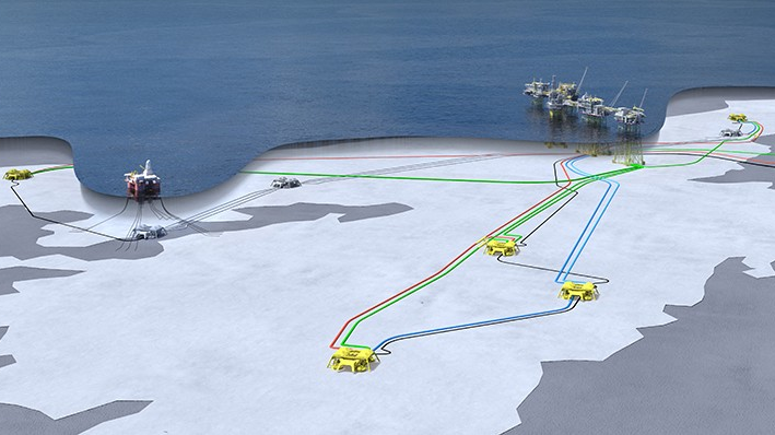 Johan Sverdrup Phase 2 subsea layout.