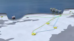 Johan Sverdrup Phase 2 subsea layout. Johan Sverdrup Phase 2 subsea layout.