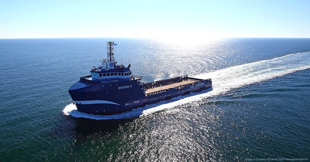 The Harvey Energy will become the first ABS-classed dual fuel and battery vessel and the first US flagged offshore supply vessel equipped with a battery/converter system.