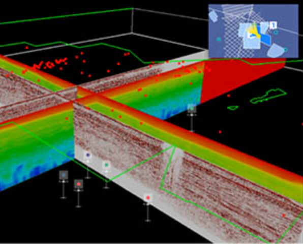 The GAIA Viz workflow allows users to collaboratively screen the subsurface.