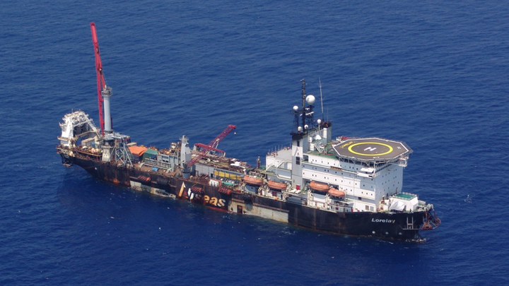 The Lorelay has completed construction of the offshore section of the Balticconnector gas pipeline across the Gulf of Finland.