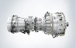 Rendering of SGT-A35 gas turbine core engine. Rendering of SGT-A35 gas turbine core engine.