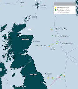 Uk North Sea Location Map Uk North Sea Location Map