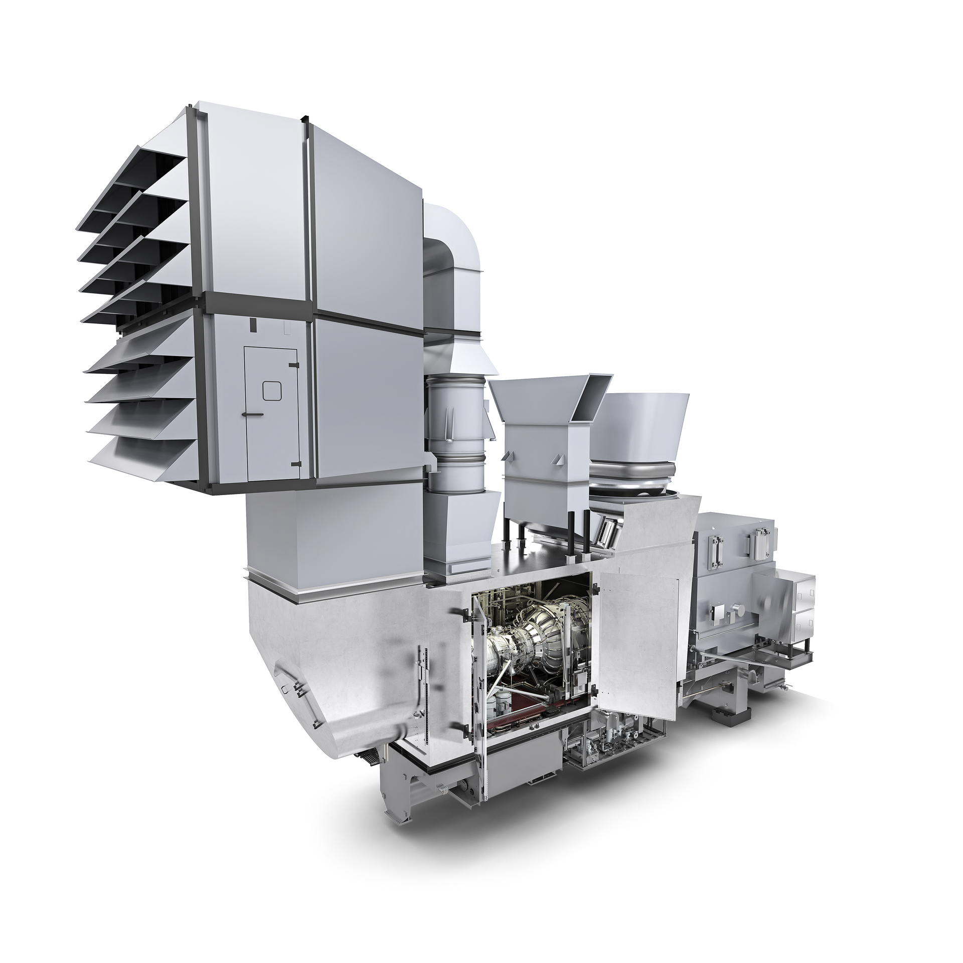 The SGT-A35 gas turbine package is said to deliver substantial weight and cost savings.