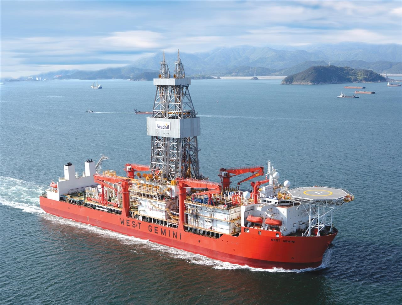 The drillship West Gemini&rsquo;s program off Angola was extended into August and the rig secured a nine-well contract with three options, each for two wells, off West Africa.