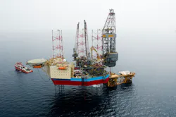 In August, the jackup Maersk Resilient spudded an appraisal well on the Harvey gas field in the UK southern North Sea for IOG. In August, the jackup Maersk Resilient spudded an appraisal well on the Harvey gas field in the UK southern North Sea for IOG.