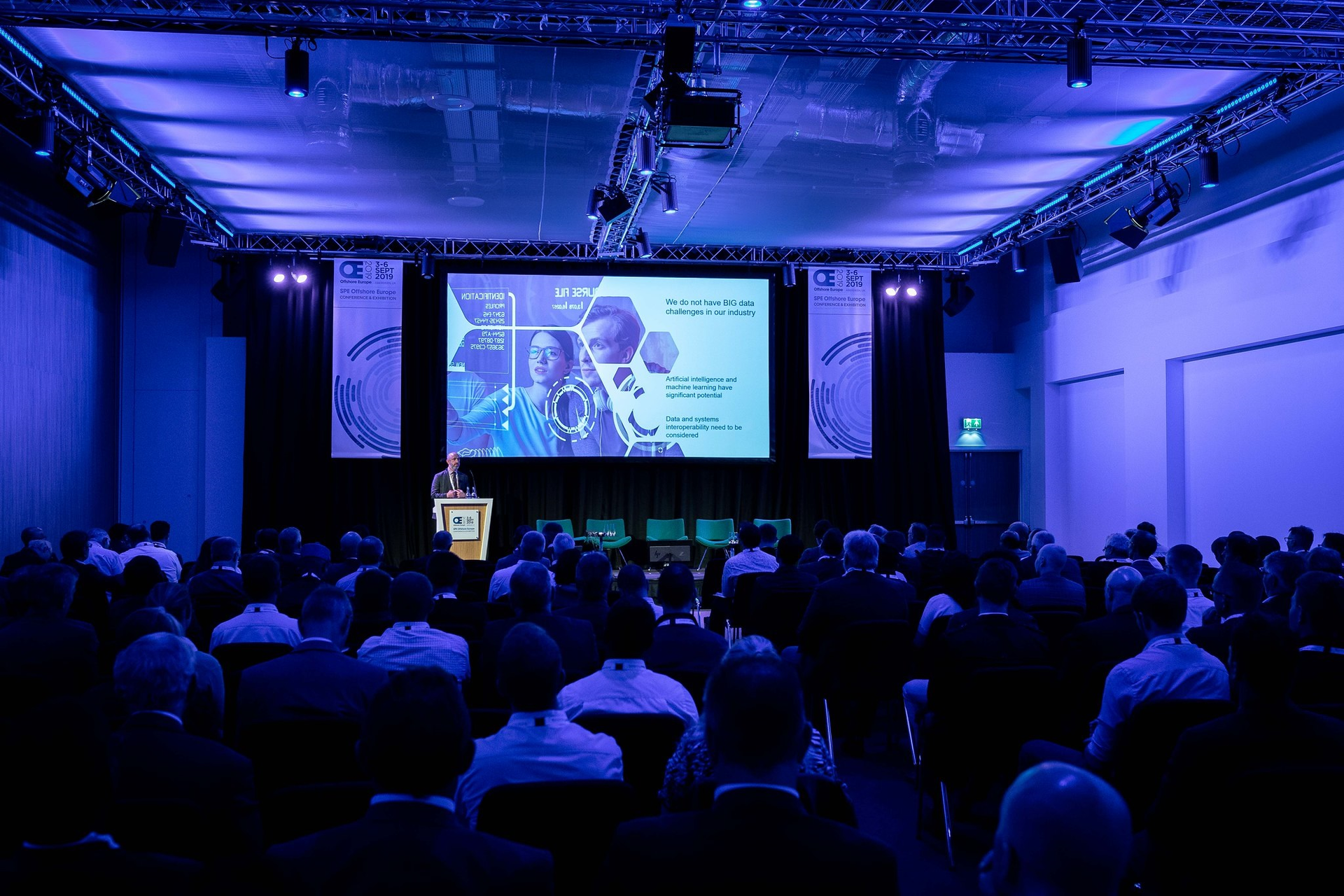 The SPE Offshore Europe 2019 conference included 12 keynote sessions and 86 technical papers.