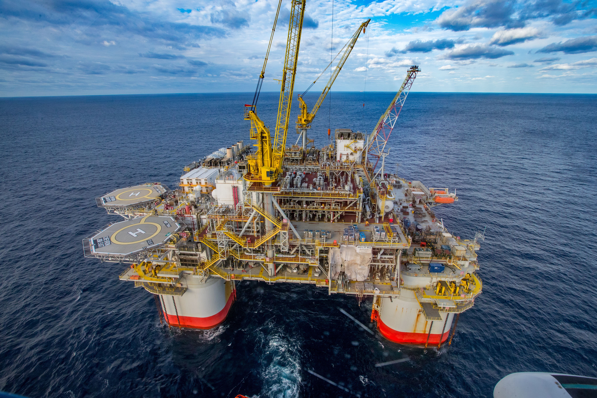 The waterflood in the St. Malo field is expected to advance Chevron's strategy of maximizing the company's existing resources in the Gulf of Mexico.